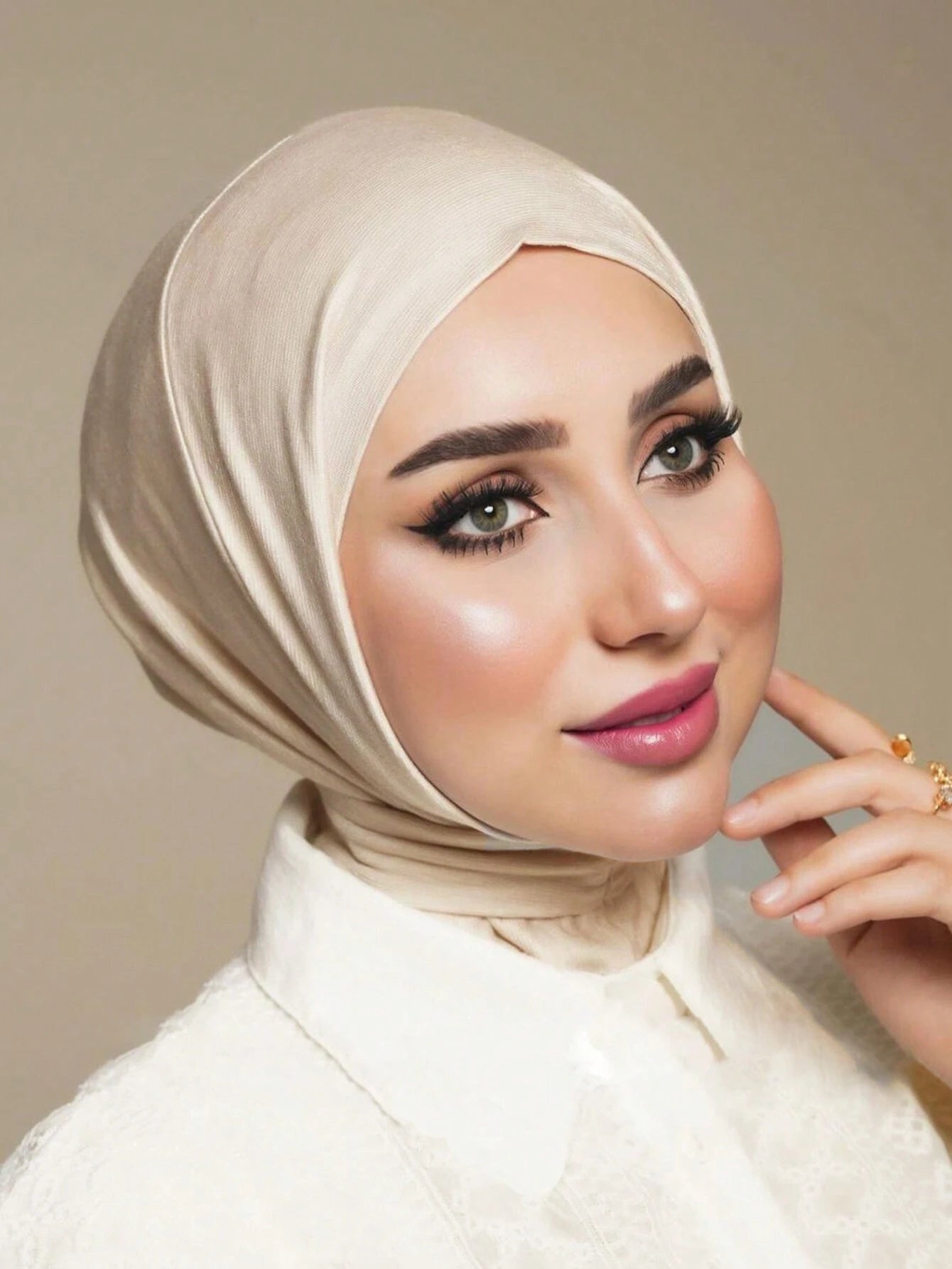 Ready to Wear Sporty Headscarf with Button for Women Instant Hijab