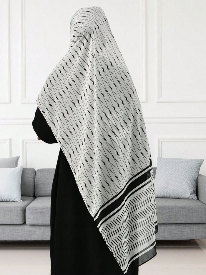 Women Arabic Chiffon Headscarf