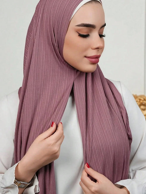 Ready to Wear Instant Jersey Hijab Scarf Breathable Muslim Headscarf