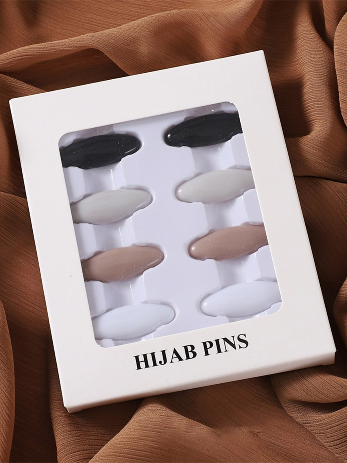 Hijab Scarf Pins — 8 Pack