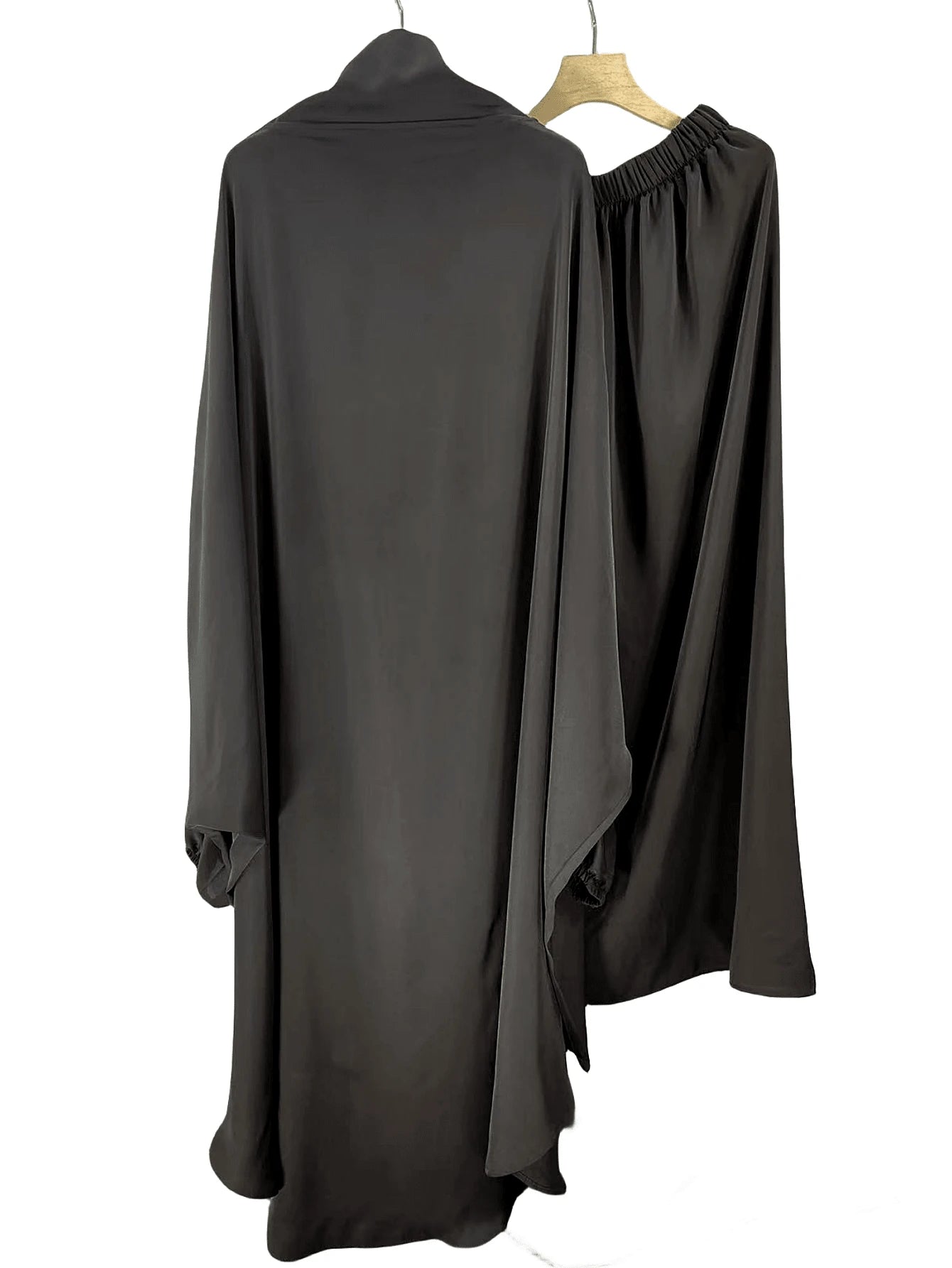 Of Ladies' Long Head Scarf & Hat Set Veiled Clothes