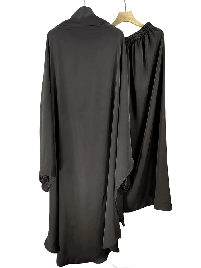 Of Ladies' Long Head Scarf & Hat Set Veiled Clothes