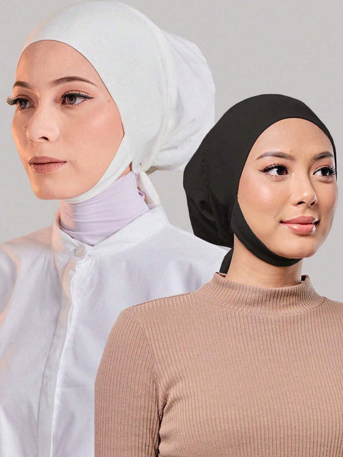 1pc/2pcs Women Spandex Neck Warmer Headband