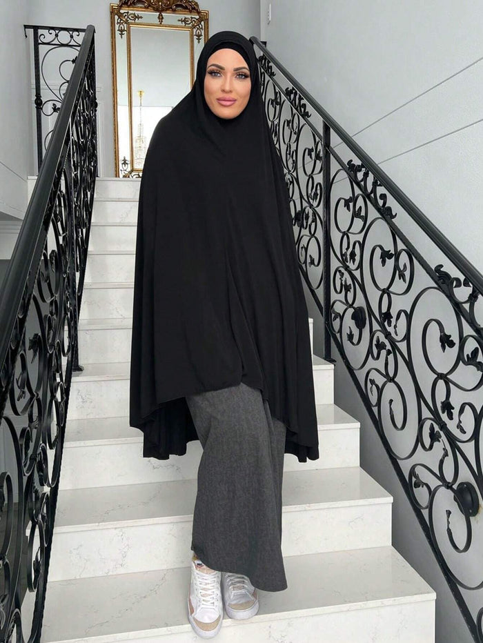 Plus Size Women's Sleeveless Headscarf