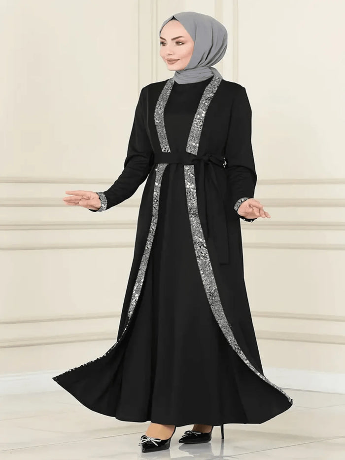 Fashion Women's Casual Solid Color Round Neck Long Sleeved Loose