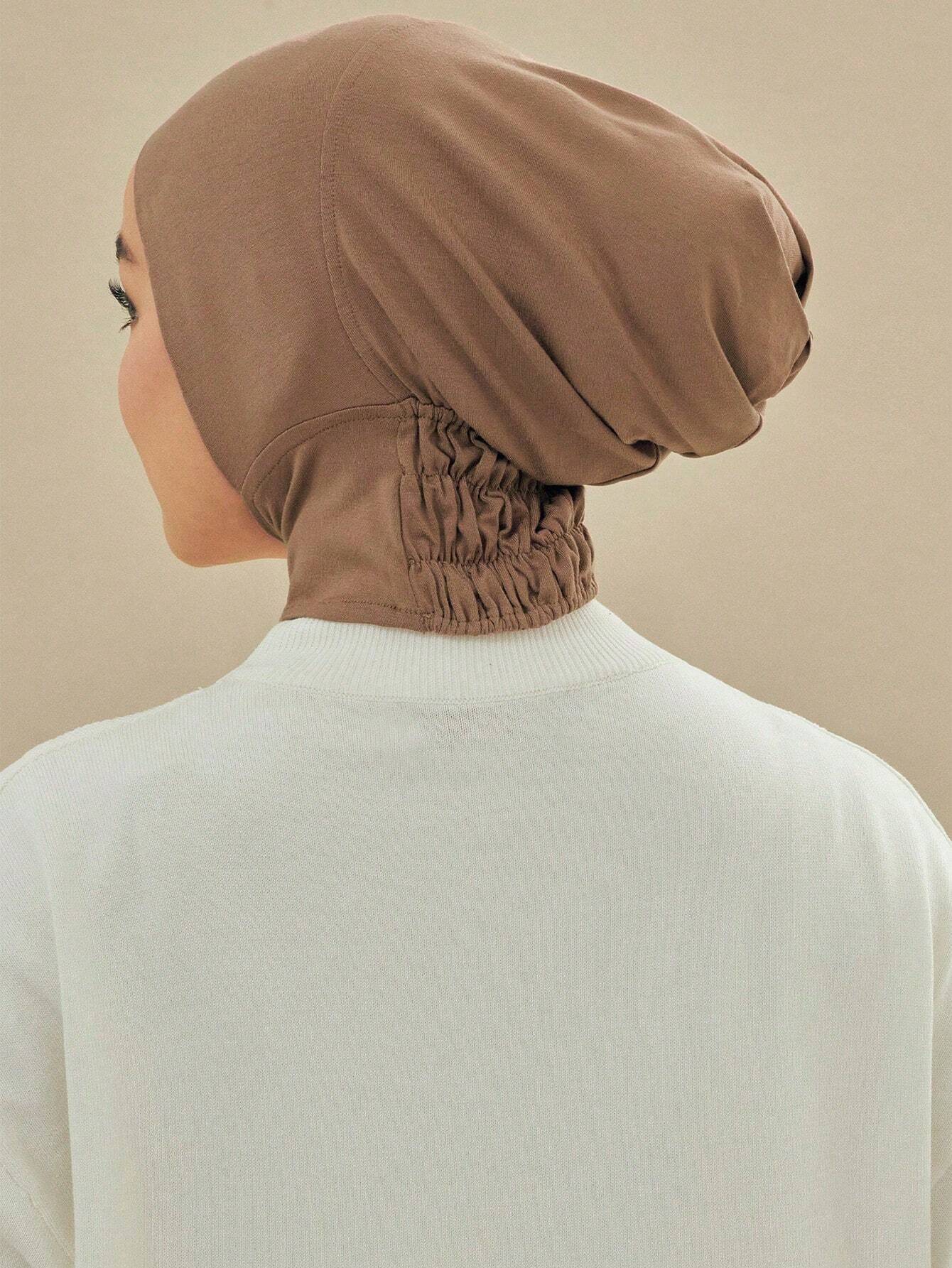 1pc/2pcs Women Soft Modal Elastic Neck Warmer Beanie