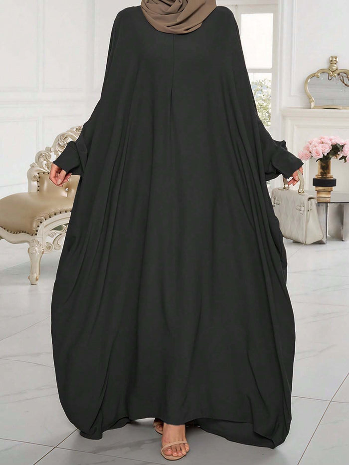 Soft Breathable Elegant Loose Abaya Suitable for Women S Everyday