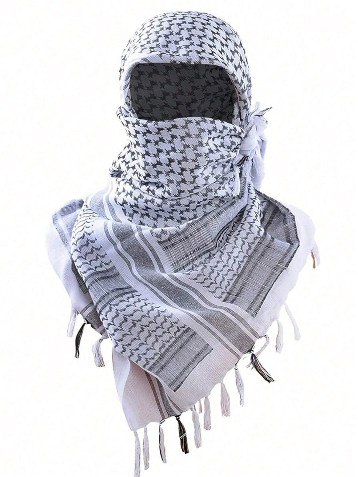 Men's Desert Shemagh Headwrap with Tassels