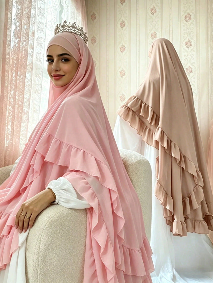 2 Layer Khimar with Cape