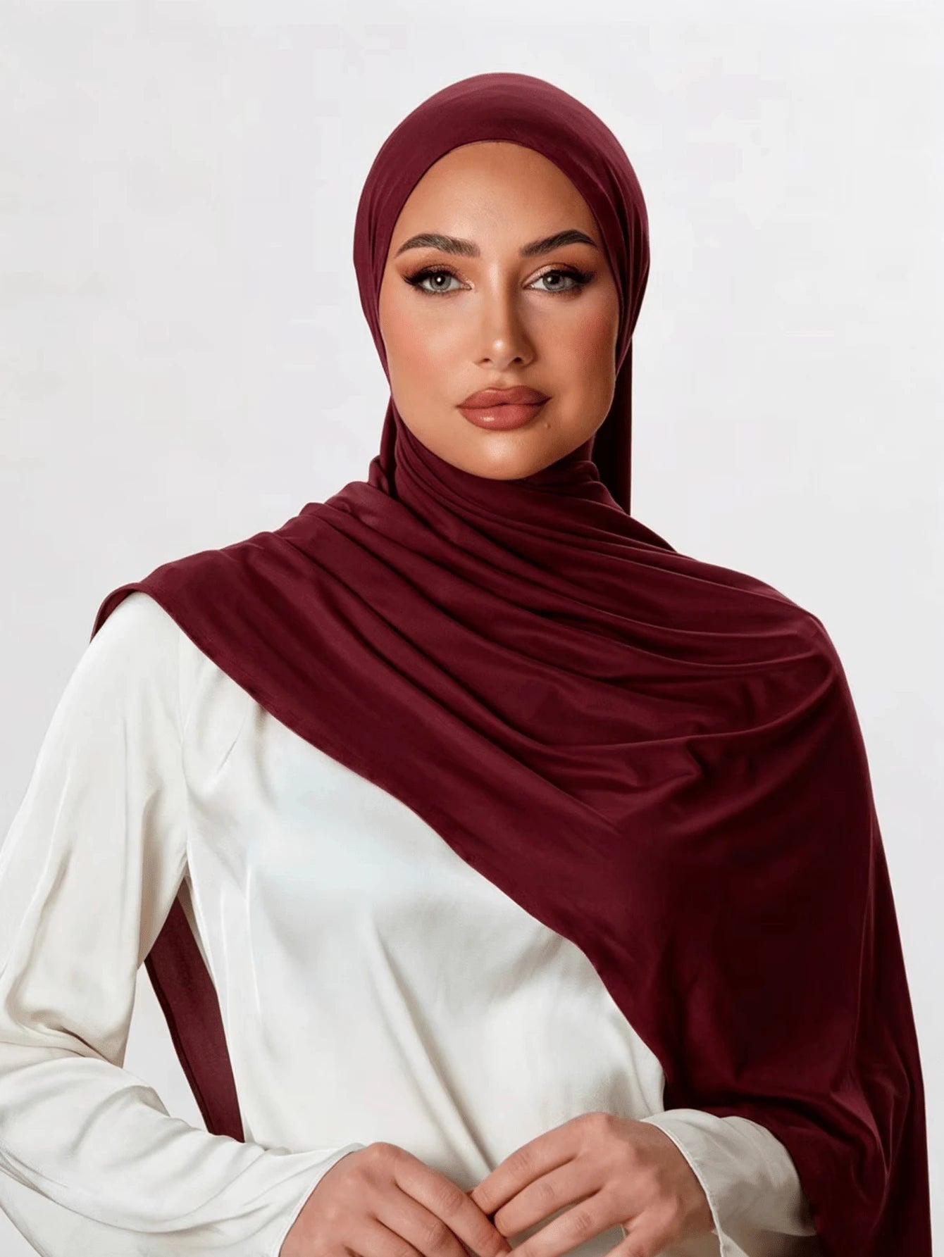 Women's Minimalist Classic Solid Color Elegant Casual Fringe Scarf